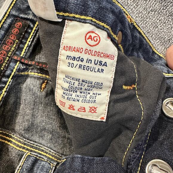 AG Adriano Goldschmied Jeans Womens 30 The Cupid Made in USA Bootcut Flaw - Picture 5 of 15